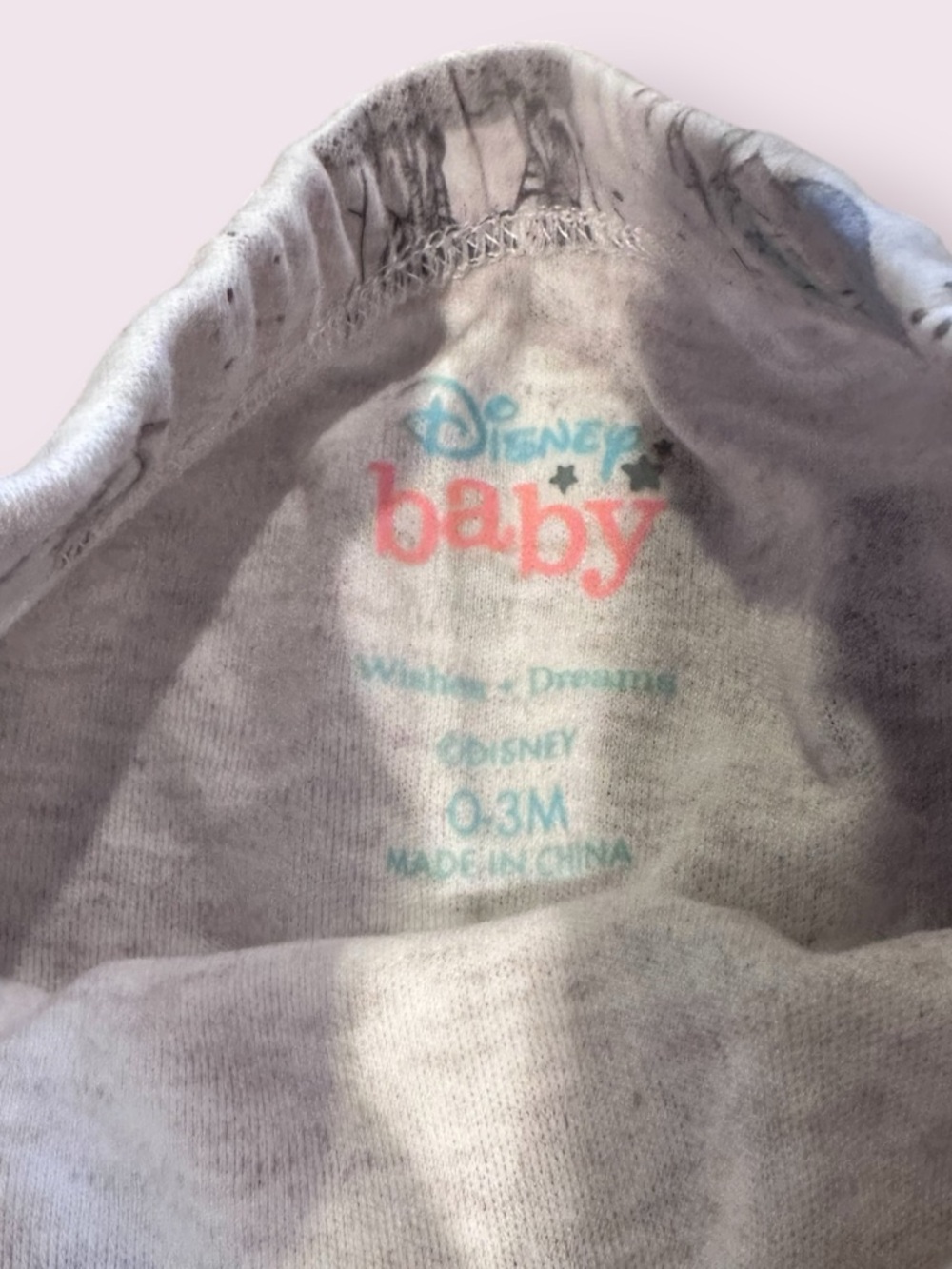Disney Baby Wishes + Dreams Safari Animal Print Mom And Baby Pants 0-3 Mon - Picture 4 of 6